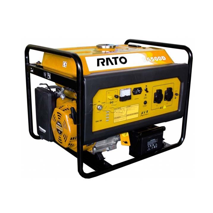 Бензиновый генератор RATO R5500 (5.5кВт)